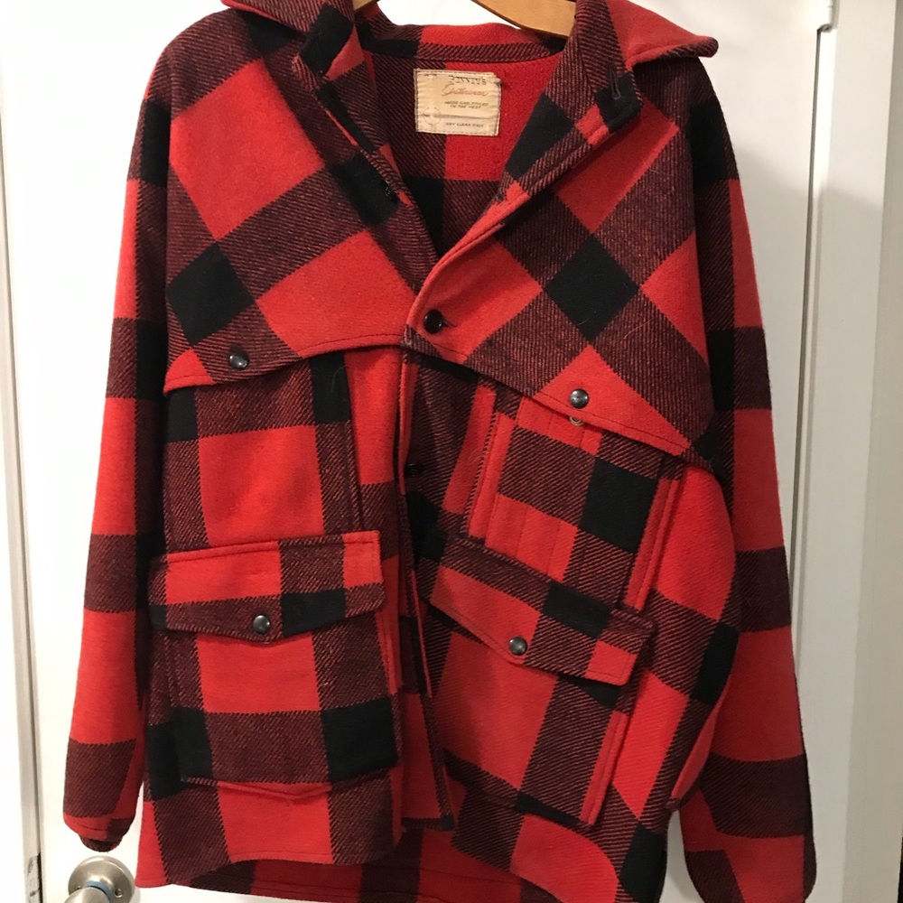 Vintage Penny’s Wool plaid coat